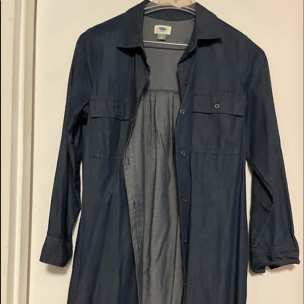 Old Navy denim dress size medium